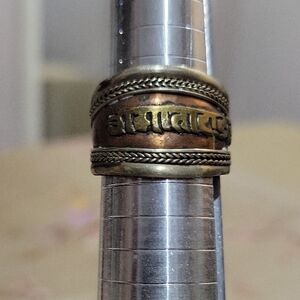 Tibetan Mantra Ring